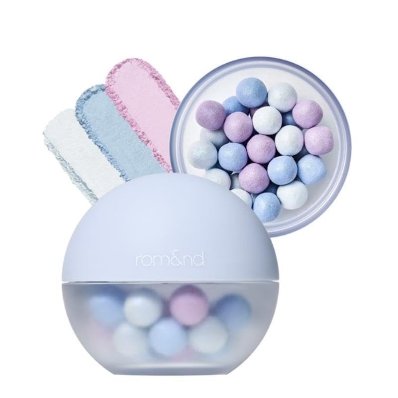 Sheer Pearl Powder 04 Ice Veil rom&nd синий