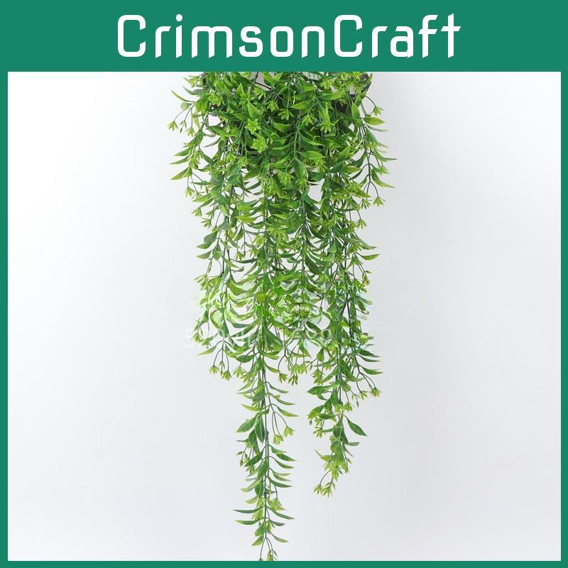 Comosum Faux Chlorophytum Indoor Wall Hanging Plant For Living Room Bedroom And