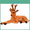 Realistic 50cm Plush Deer Stuffed Animal Cute Cartoon Design For Kid's Room