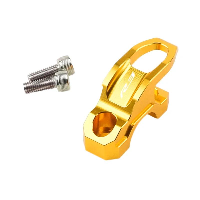 For Yamaha YZFR3 YZF-R3 YZF R3 2015-2025 2025 Motorcycle CNC Brake Master Cylinder Bracket Bag Luggage Clamp Holder Helmet Hook