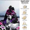 1pc Fantasy Deer Blanket Lightweight Flannel Blanket Throw Blanket For Sofa, Bed, Travel, Camping, Livingroom, Office Yy251015187