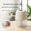 Wireless Electric Garlic Chopper: Automatic Mixer, Mini Food Processor, Peeler, Baby Food Maker, Meat Grinder