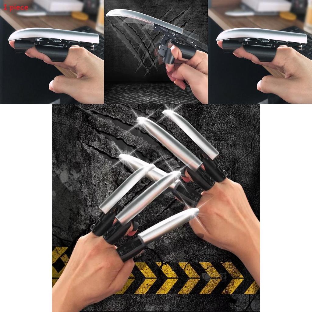Creative Foldable Wolverine Claw Unique Finger Toy Inertia Control For Fun Playtime