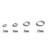 Eisen Biegeringe: Handgemachte DIY Schmuckherstellungsmaterialien für Ohrringe, Armbänder, Halsketten, Anhänger und Verbinder.