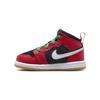 Air 1 Mid Se Td Preto Branco Malaquita Vermelho Fogo DQ8420-006