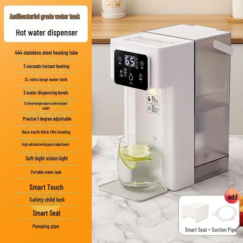 Instant Hot Desktop Direct Drinking Water Dispenser with Intelligent Digital Display and Rapid Heating