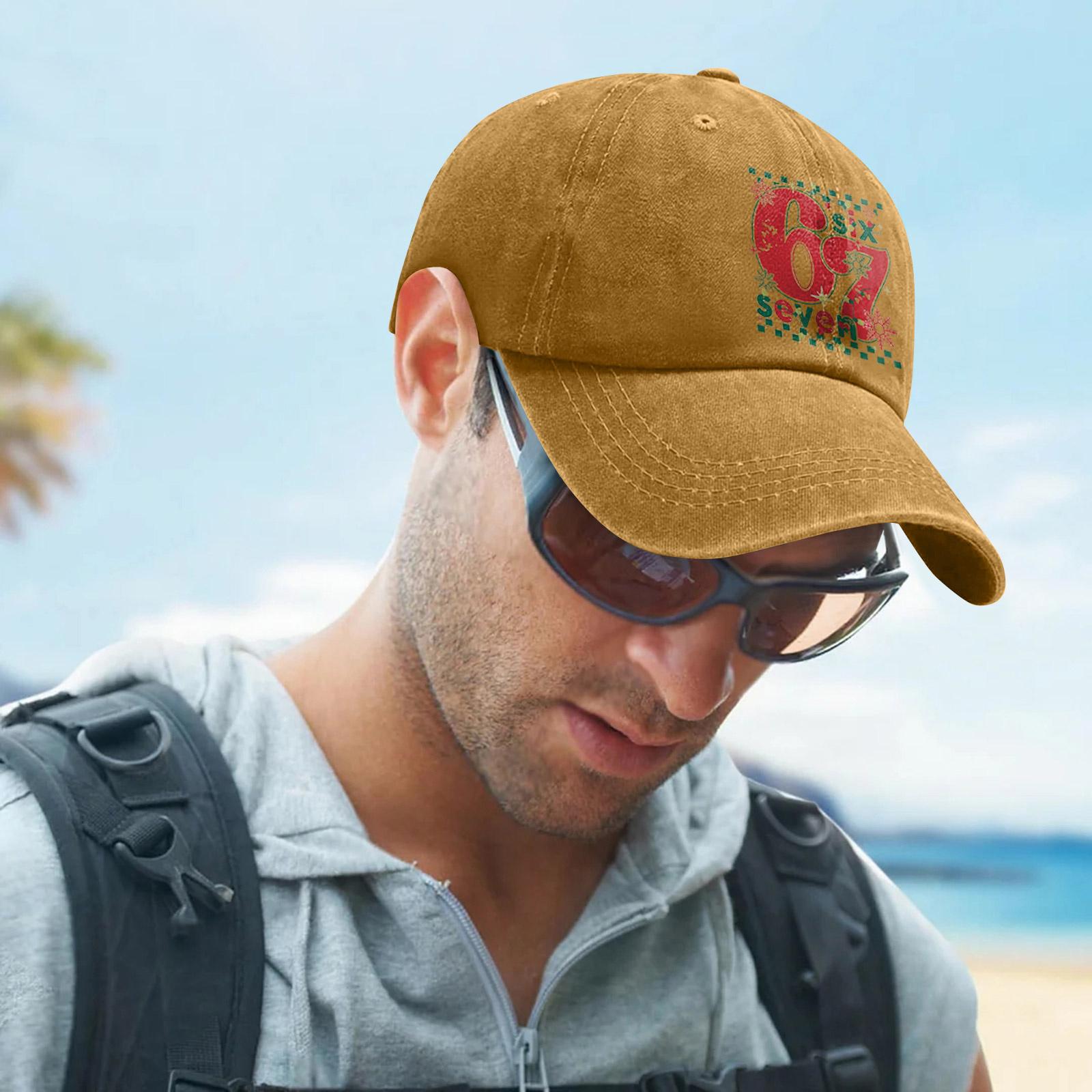 

Fashionable Men s And Women s Hats One Size жовтий