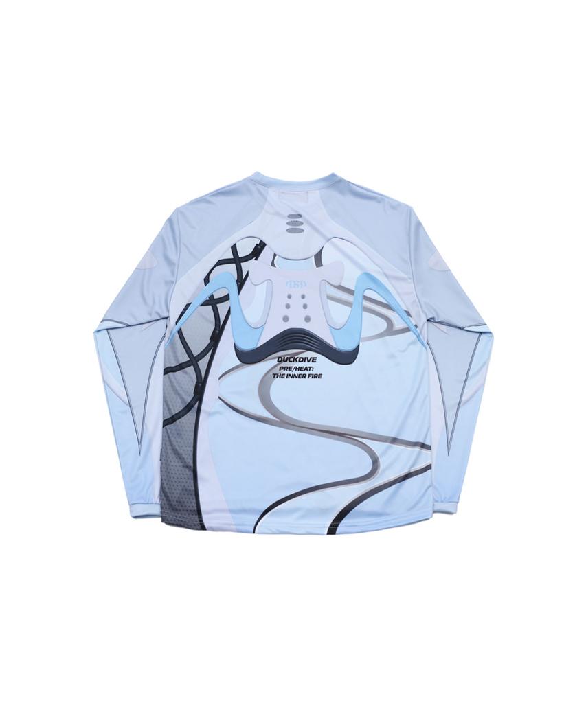 Deogdaibeu Helix Flow Jersey Long Sleeve Grey