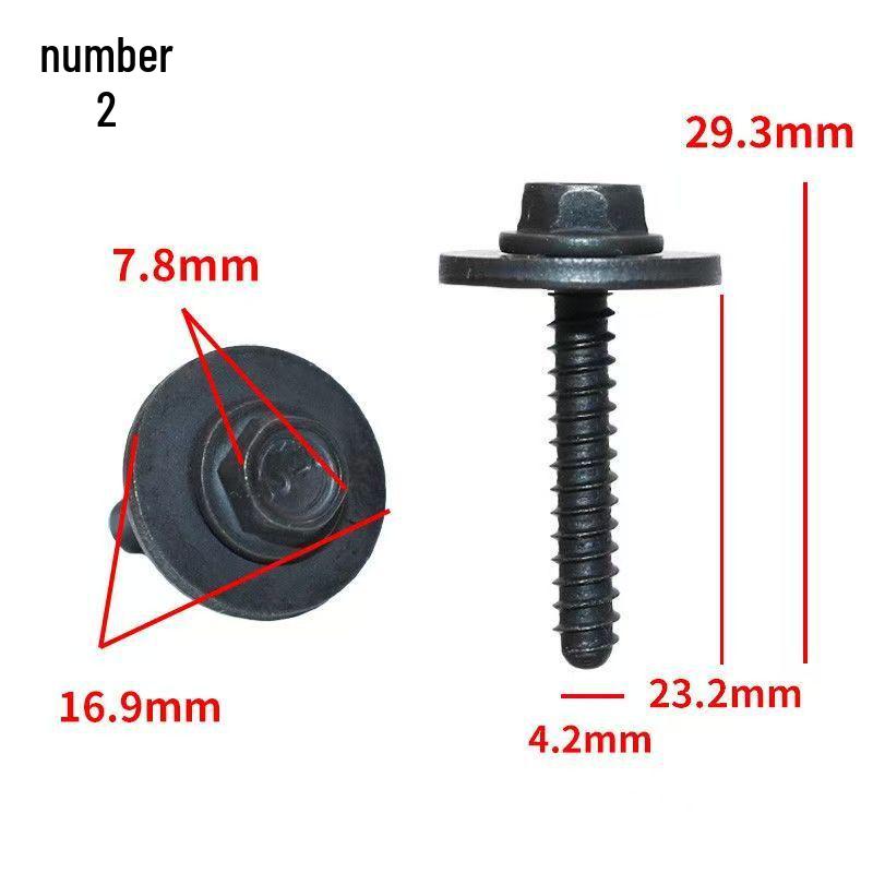 Fender Bumper Guard Screw for Cadillac, Buick Regal, LaCrosse, GM Cars