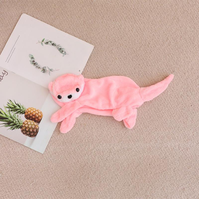

Adorable Otter Plush Doll Pillow - Perfect Animal Ornament & Children s Birthday Gift 40cm Shell Unfilled - No Zipper (0.1kg)
