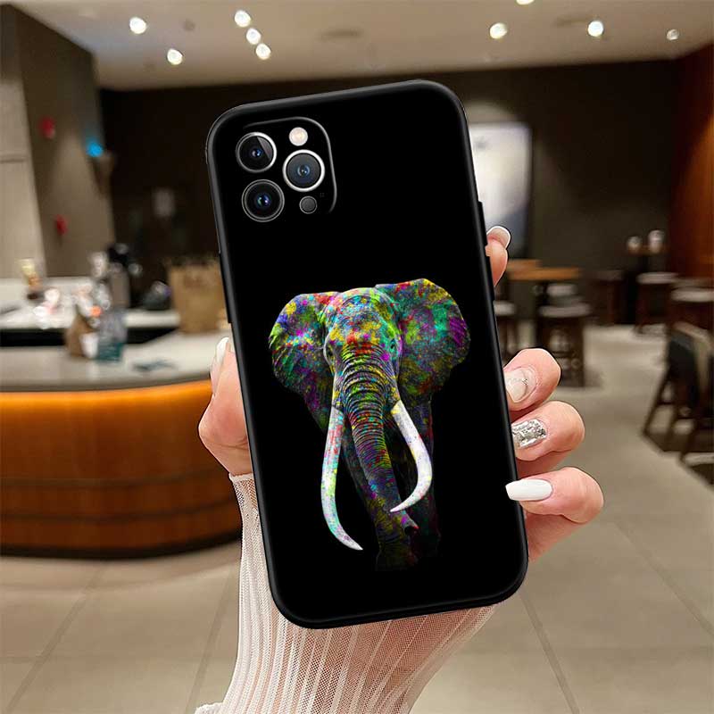 UP1 Animal Elephant New High-End Shell Phone Case for Redmi Note 8 9 Pro Max 9S 9T 9C NFC 8T 8A 10A A4