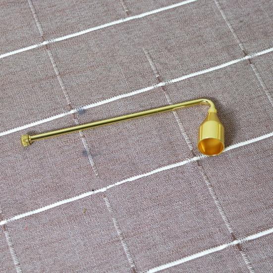 Kerzenlöscher aus Metall mit langem Griff Edelstahl Teelicht Kerzendocht Flammenlöscher Kerzenlöscher Werkzeuge Kerzenzubehör