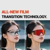 Kapvoe Lightweight Photochromic Rimless Sunglasses Real Carbon Fiber Cycling Glasses UV400 MTB Bike Running Men Sports Eyewear