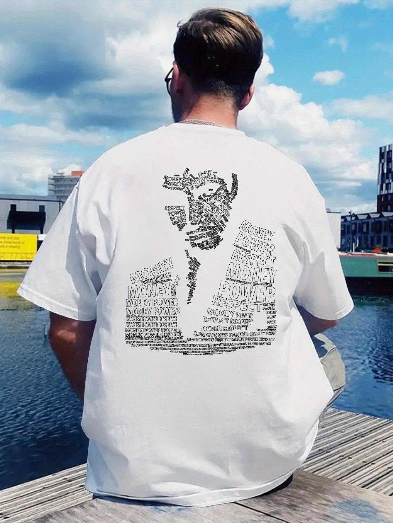 Scarface Graphic T-shirt - Bold  Money Power  Design L