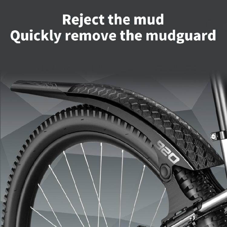 Quickly Release Bike Mudguard Adjustable Mountain Bike Mudguard Front Rear Mud Guard Hard Shells Mudguard Bicycles Part