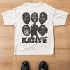 2026 HEISSER VERKAUF Kanye West Shirt _ Unisex Bio Oversized High Neck T-Shirt _ Ye Evolution Grafik-T-Shirt Hip Hop Streetwear Oversized T-Shirt