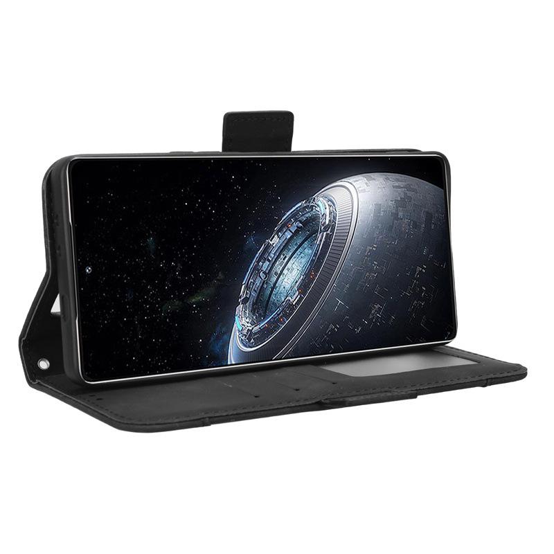 Infinix GT 20 Pro Leder Klapphülle X6871 mit Multi-Kartenfächern