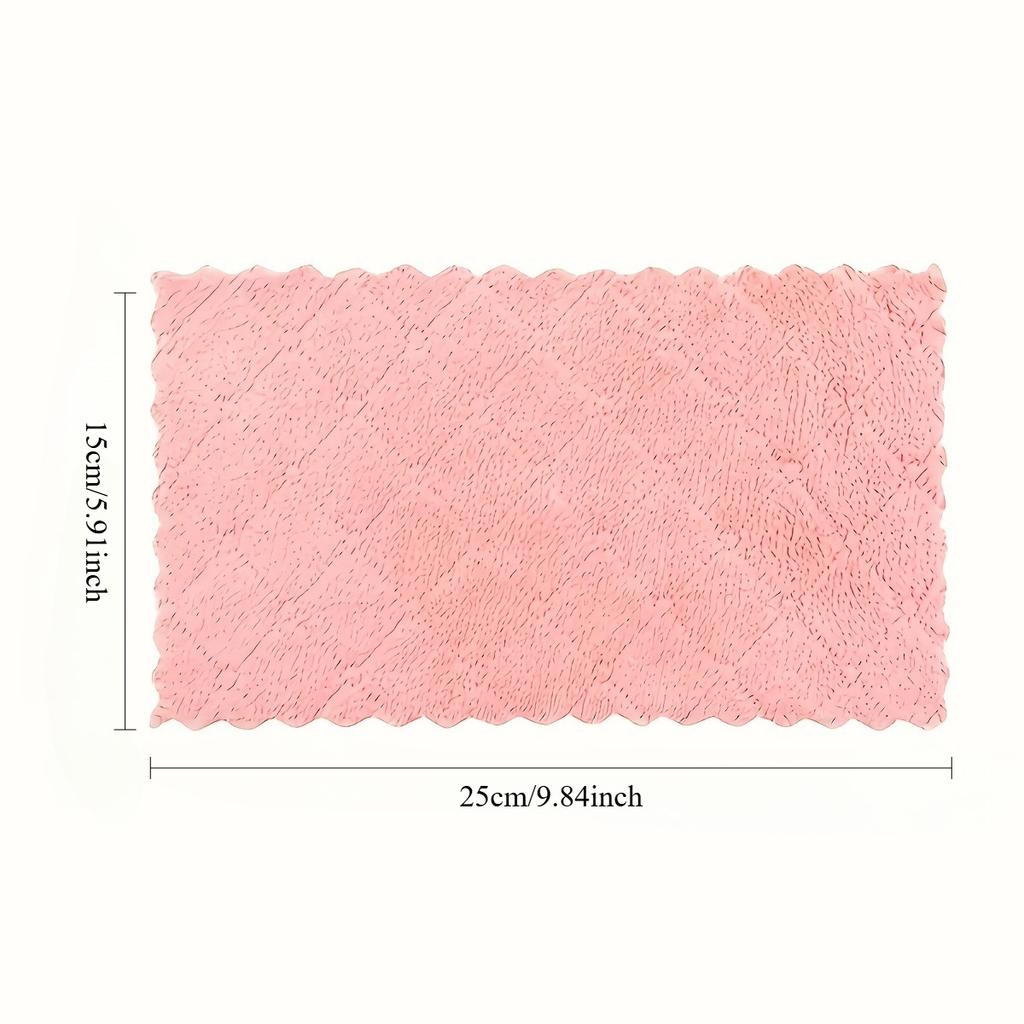20pcs Pastel Cleaning Cloths -Soft Non-Abrasive Kitchen, Bathroom, Household Cleaning Rags - Reusable Cloths for Multi-Purpose