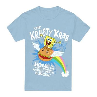 SpongeBob SquarePants Mens Burger Rider T-Shirt