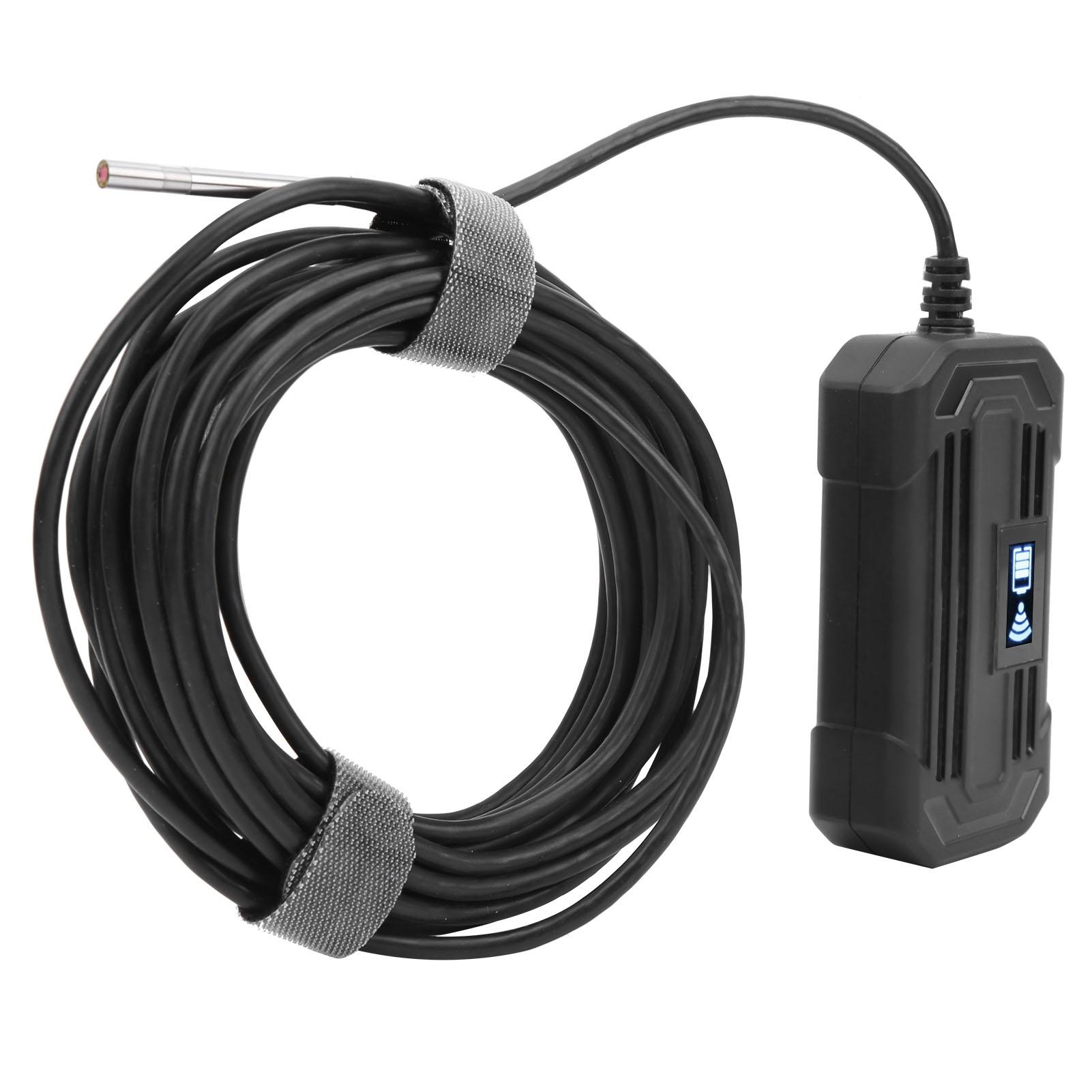

F240 3.9mm 1080P WIFI Industrial Endoscope with 6 LED Lights for Pipeline Drainage Repairing2m 6.6ft 2m / 6.6ft