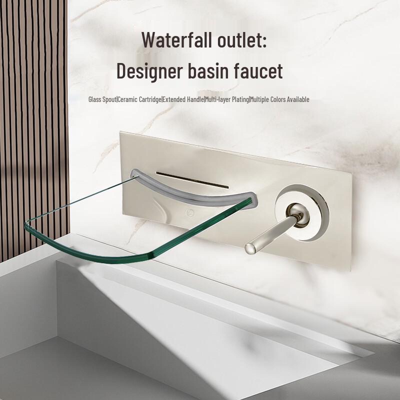 TLXT Waterfall Basin Faucet