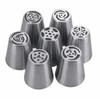 Stainless Steel Russian Tulip Icing Piping Cake Nozzles Cream Pastry Decorating Tips Set Cake Cupcake Confeitaria