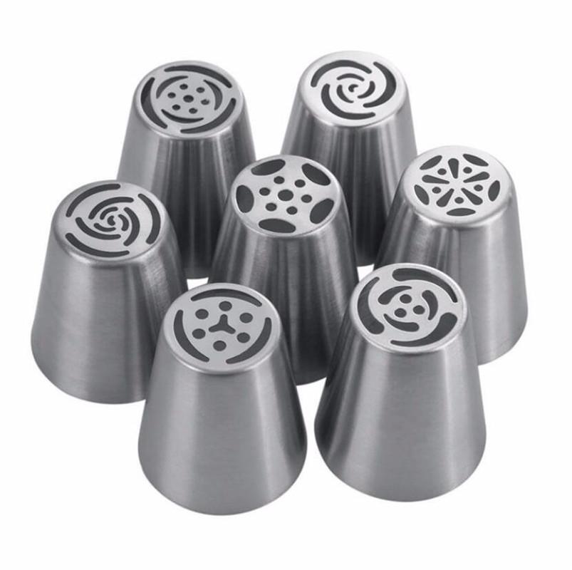 Stainless Steel Russian Tulip Icing Piping Cake Nozzles Cream Pastry Decorating Tips Set Cake Cupcake Confeitaria