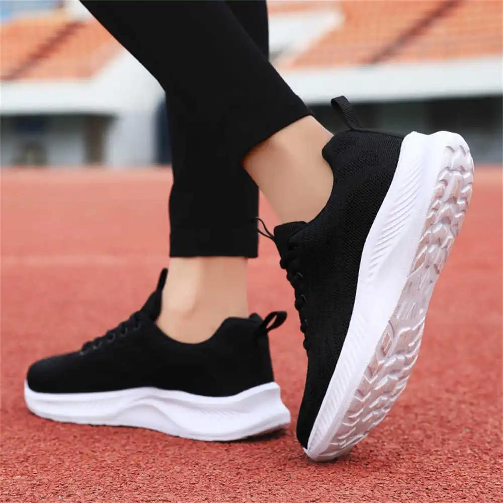 Fashion Breathable Cotton Shoes Home Oxford Plataform Shoes White Heels Woman Sneakers Sports Seasonal Models Low Prices Daily