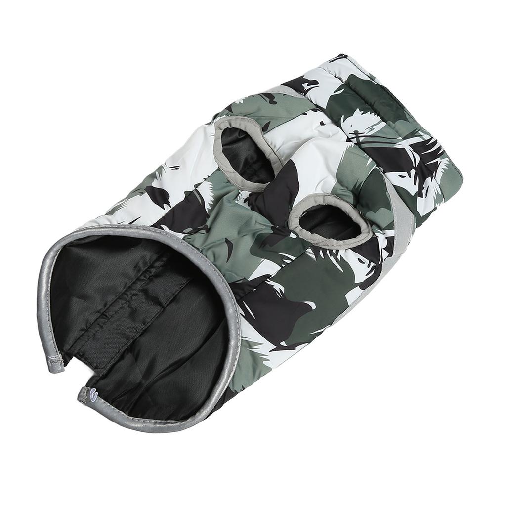 Hunde Warme Weste Weich Reflektierend Winddicht Wasserdicht Verdickt Hunde Winterjacke für Mittelgroße Große Haustiere