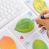 25sheets Leaf Shaped Post Notes N Times Post Messages Notes on Hand Accounts Memo Pad 5 Options Stationary Writing Pads