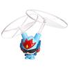 1 Set Induction Aircraft Suspended Rrechargeable Double Fan Smart Sensory Mini Airplane Toy for Kids