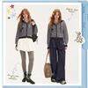 unifree Sweet-Chic Cartoon Embroidered Soft Knit Hooded Cardigan