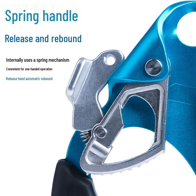 Kanle Högerhand Anti-halk Klätterrep Ascender Verktyg