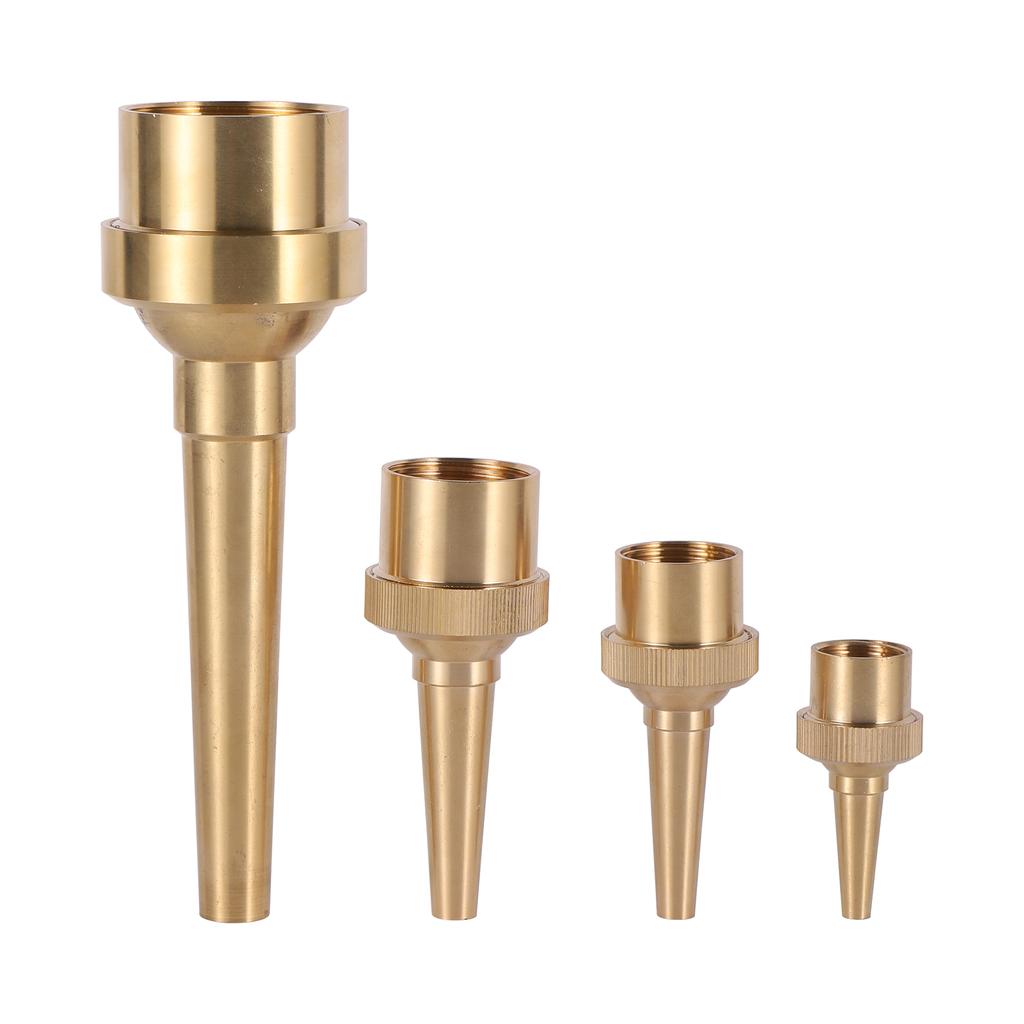 Brass Multi-Directional Straight Fountain Sprinkler Adjustable 1/2" 3/4" 1" Internal Thread Garden Pond Decorative Fountain