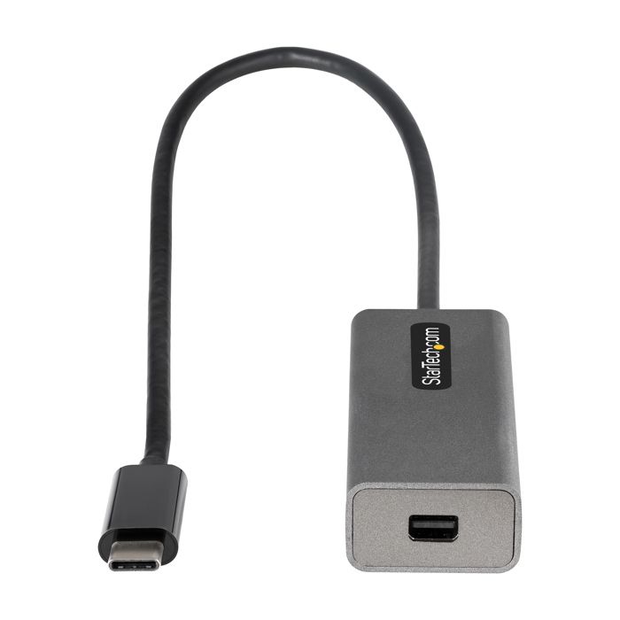 Adaptateur usb c - startech - cdp2mdpec - 4k 60hz - mini displayport - 30 cm