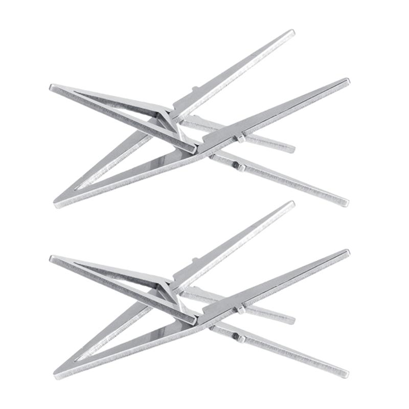 

Light weight Alcohols Stove Brackets Portables Heat Resistant Alcohols Stove Rack for Picnics and Emergencies Use 1