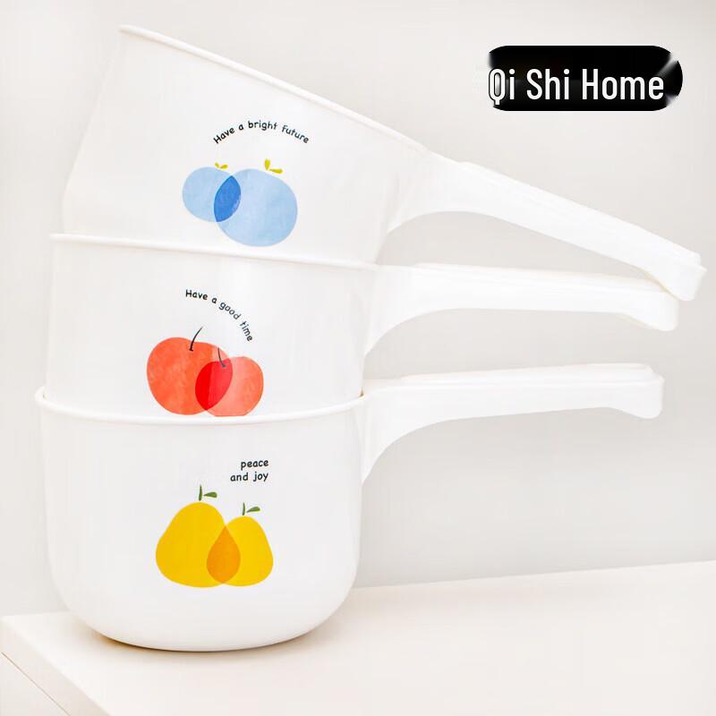 Thickened Long-Handle Plastic Water Ladle