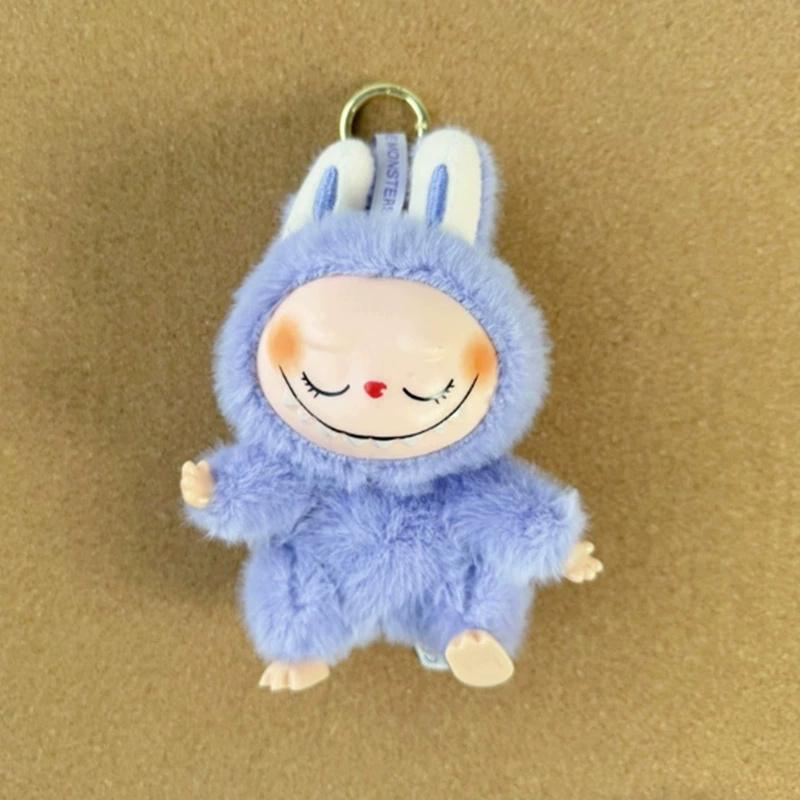 

Cute Doll Plush Toys Bag Charm Doll Toys Children s Gifts Christmas Valentine s Day Gift синий