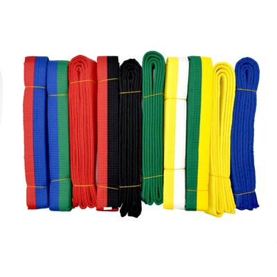 2.2/2.8M Udo Jiu Jitsu Standard Tapes Uniform Colored Ranking Belts Taekwondo Belt  Martial Arts