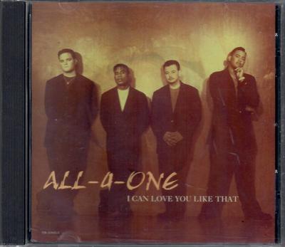 CD ALL-4-ONE - I Can Love You Like That 287134 Atlantic 1995 US Rap & Hip-Hop/R&B Used