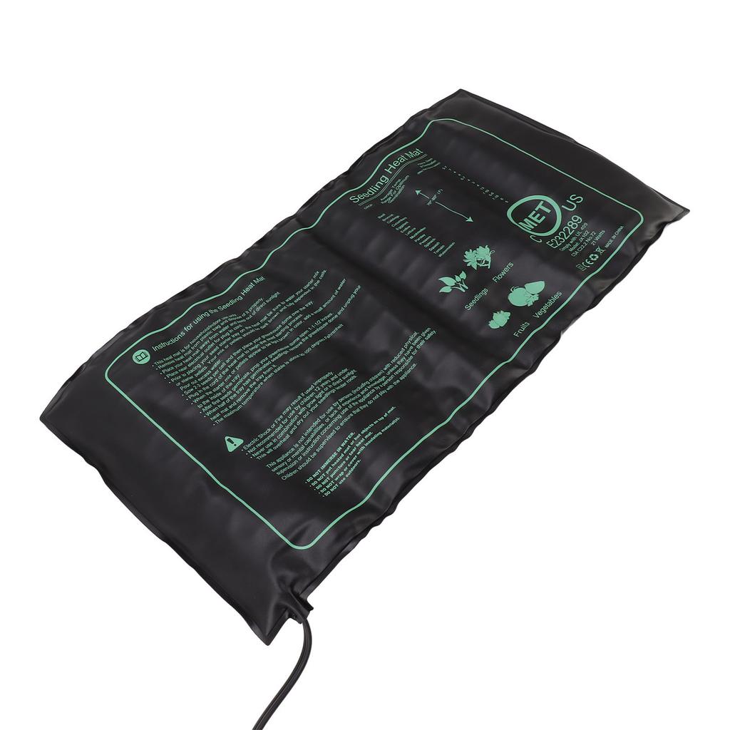Plăcuță de căldură hidroponică Covoraș de încălzire hidroponic Impermeabil Plug and Play Căldură uniformă Accesoriu pentru germinare