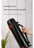 304 Stainless Steel 5L Thermos Flask - Large Capacity, Portable for Men & Women, Outdoor Car Use, Household Hot Water Bottle