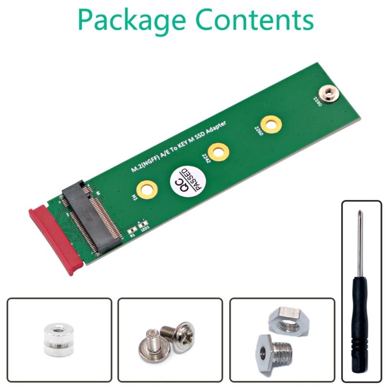 M.2 NVME Adapter Card KEY-M Xpansion Support For M.2 SSD 2242 2260 2280 WiFi To M.2 NVME M.2 Nvme SSD Adapter Card