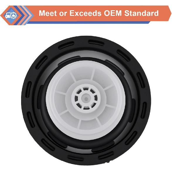 ZONFANT Locking Gas Cap W/2 Keys, Lock Fuel Cap Compatible With Chevy Honda Nissan Acura Mazda Cadillac GMC Vehicle 4Runner FJ Cruiser Silverado