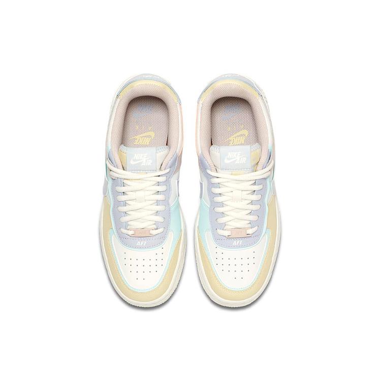 New Nike Air Force 1 Low Shadow White Glacier Blue Ghost Women's CI0919-106
