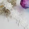 Exquisite Organza Embroidered Beaded Flowers Lace Patches DIY Girls Headwear Hat Shoes Clothes Skirts Applique Sewing Decoration