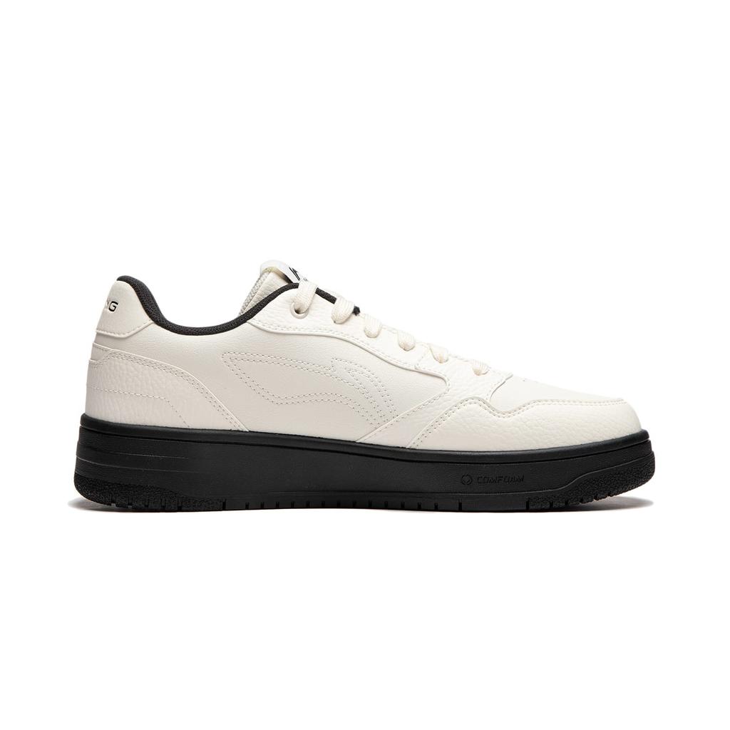 Li Ning Tianji Soft Low top Skateboard Shoes Men's Ecru AGCU271-5