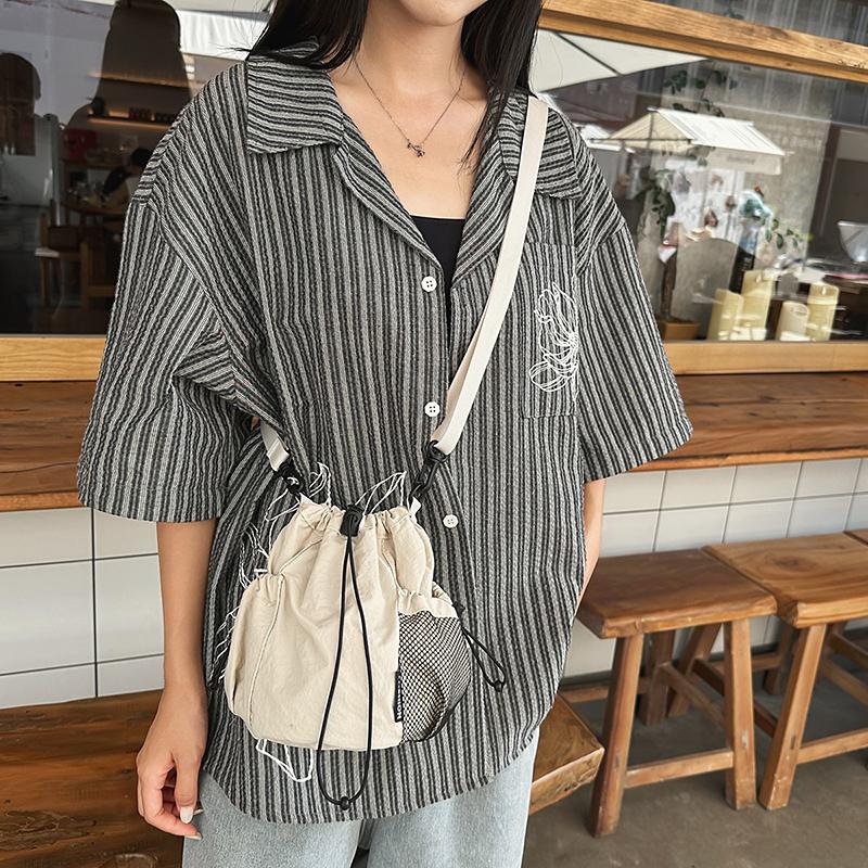 Drawstring Mobile Phone Bag Women's Crossbody Bag Sports Shoulder sportsBag