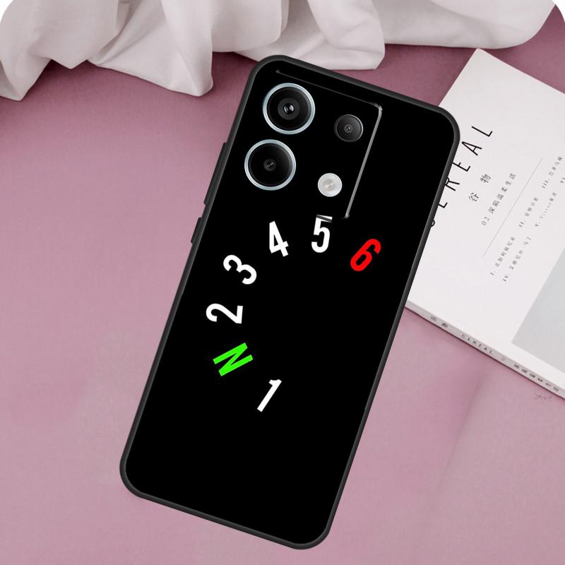 1N23456 Motorcycle Case For Redmi Note 13 Pro 9 10 11 12 Pro Plus 9S 10S 11S 12S Cover For Redmi 12C 10C 13C