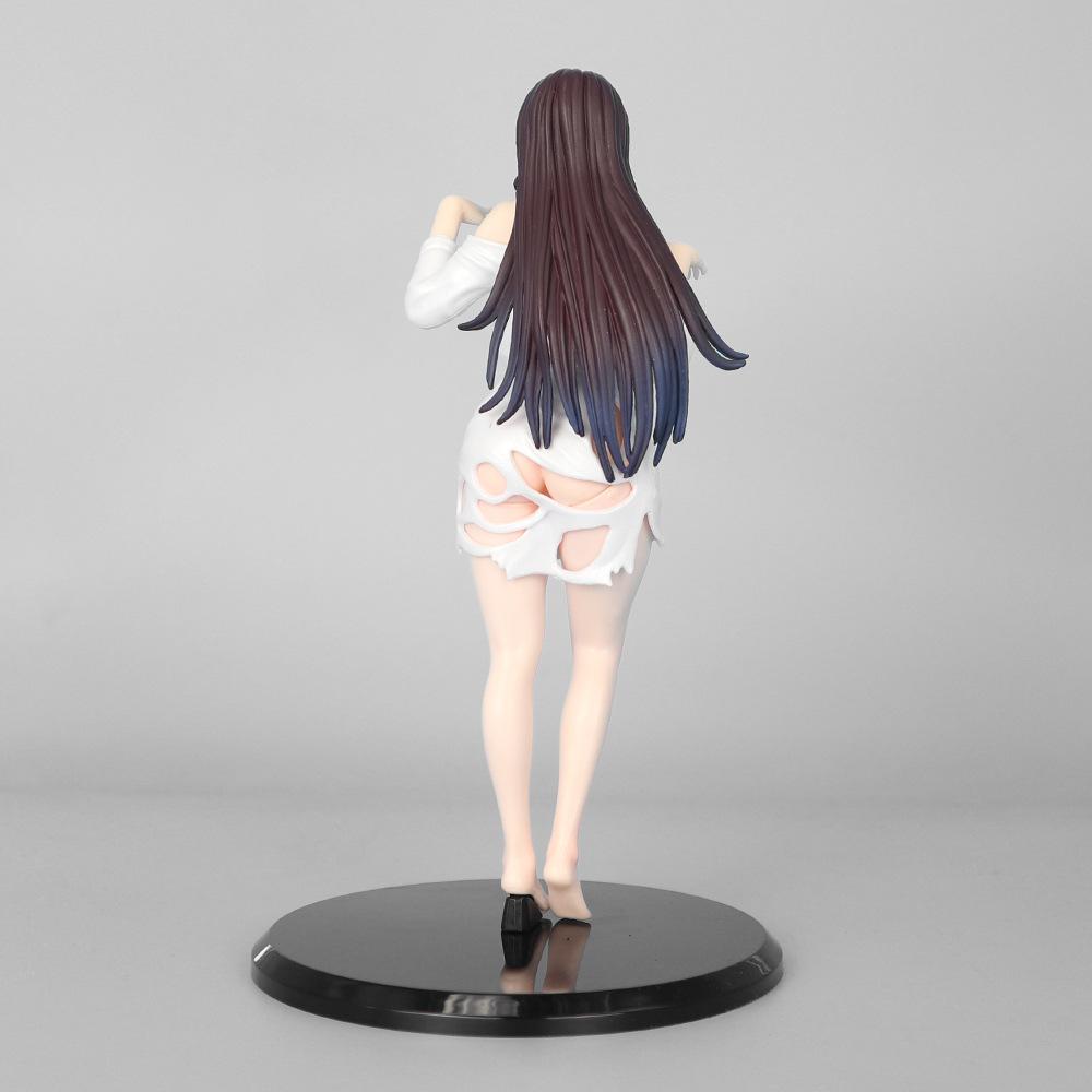 Ghost Atlas Peripherals Miss Sexy Girl PVC Auto Ornamente Sammlerstück Damenfigur Spielzeug